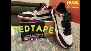 Redtape casual sneakers  pu leather sneakers  SO ELEGANT SO BEAUTIFUL JUST LOOKING LIKE A WOW [upl. by Tiossem]