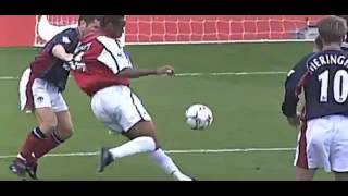 Thierry Henrys amazing goal vs Manchester United [upl. by Adlev]