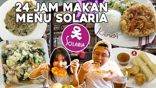 24 JAM CUMA MAKAN MENU SOLARIA [upl. by Ahders]