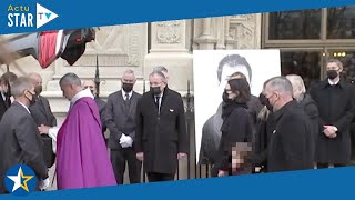 Obsèques de Gaspard Ulliel  cette image déchirante de Gaëlle Pietri et son fils Orso 6 ans face à [upl. by Tabatha]