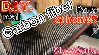 How to make Carbon Fiber parts at home [upl. by Levi]