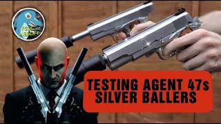 Testing agent 47s Silverballers GIVEAWAY [upl. by Edak555]