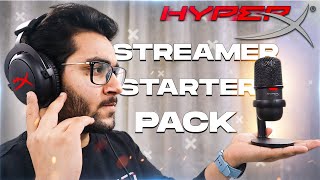 HyperX Streamer Starter Pack  Cloud Core Gaming Headphones  SoloCast Mic [upl. by Triny]