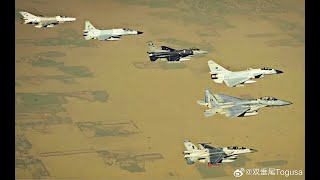 巴基斯坦空军军演，J10C吊打F16和F15，成为巴最强战机。简单快乐，西葛西约克熊哥 [upl. by Llezniuq]