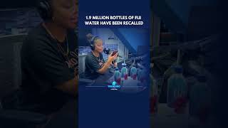 Fiji Water Recall Important Safety Notice for Consumers [upl. by Cogen]