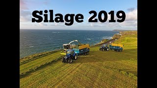 McConaghy Contracts  Silage 2019 with a View of the North Coast [upl. by Carolyn]