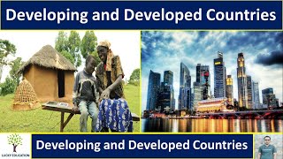 Developed and Developing countries [upl. by Ahsinut]