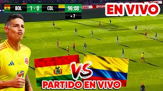 🔴 Bolivia VS Colombia EN VIVO  Eliminatorias Sudamericanas [upl. by Herschel241]