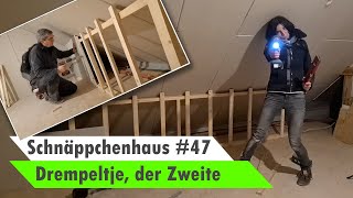 Schnäppchenhaus 47 🏡 Drempel einziehen und Trockenbau im Dachgeschoss [upl. by Lesya]