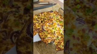 Flammkuchen Schüttelpizza 😍 fitnessanna abnehmrezepte  unbezahlte Werbung [upl. by Frazer32]