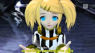 Kagamine Rin  Roshin yuukai Meltdown sub español HD [upl. by Oiceladni]