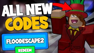 ALL FLOOD ESCAPE 2 CODES August 2022  ROBLOX Codes SECRETWORKING [upl. by Nawuq]