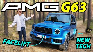 Mercedes GClass facelift REVIEW 2025 G63 AMG vs G500 G550 [upl. by Machos]