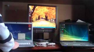 windows 7 vs windows vista vs windows xp logon test [upl. by Cowan405]