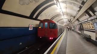 1972 stock departs Lambeth North towards Elephant amp Castle [upl. by Nonnac464]