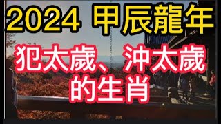 【古柏論命  子平八字】 2024年犯太歲、沖太歲的生肖；一定要去廟裡安太歲或點光明燈嗎 [upl. by Amie]