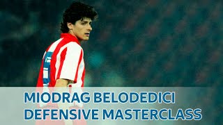 Defensive MASTERCLASS by Miodrag Belodedici  Reading of the game [upl. by Zeiler]