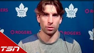 John Tavares explains what happened to him following Corey Perry hit  TSN Hockey [upl. by Nathanoj]