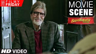 Amitabh Bachchans Creative English Question  Bhootnath Returns Movie Scene  TSeries Filmy Friday [upl. by Onitnatsnoc]