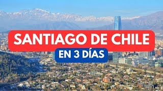 🟢 3 días en SANTIAGO DE CHILE 🇨🇱 Guía 2024 🤞  recomendaciones viajes itinerario [upl. by Ives]