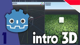 Godot3D 1  Tutorial Game 3D dengan Godot Game Engine [upl. by Aiden]