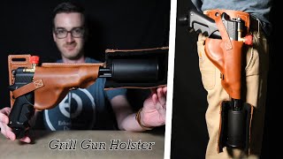 How to Make a Custom Wet Formed Leather Holster [upl. by Shae965]