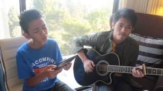 SOMEBODY I USED TO KNOW GOTYE cover by Aldrich and James [upl. by Enwad]