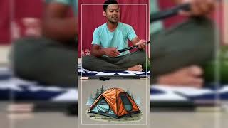 TENT POLE FIXING  CAMPING DIY  decathlonindia [upl. by Ellenad865]