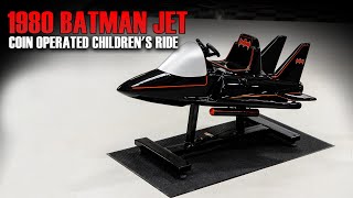 1980 Batman Jet CoinOperated Childrens Ride [upl. by Sirromed]