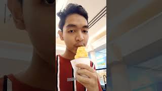 Richeese Factory in Malaysia  Mac n Cheese Ice Cream Cone amp Cup [upl. by Nnyrat]