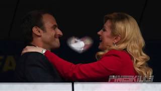 French and Croatian Presidents Fall In Love At World Cup Final [upl. by Rosy]