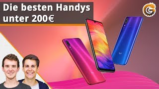 Die besten Handys unter 200 Euro Unsere Testsieger 2019 [upl. by Egwin8]