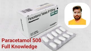 Paracetamol Tablets IP 500 mg  Paracetamol  Paracetamol Tablet Uses in Hindi  Side Effect  Dose [upl. by Tail45]