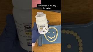 Medication of the day💊 happy saturday sertraline ssri medicine prescription zoloft pharmacy [upl. by Fan986]