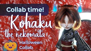 KOHAKU THE NEKOMATA  Repaint  Halloween Collab 2021 eng sub [upl. by Camilo266]