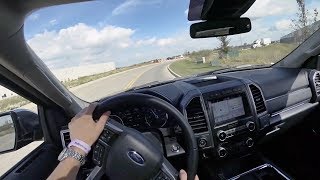 2018 Ford Expedition Max Platinum 4WD  POV Test Drive Binaural Audio [upl. by Albur]