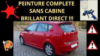 repeindre une voiture soi meme sans cabine de peinture Episode 13 [upl. by Ahgiela]