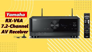 Yamaha RXV6A with MusicCast Review Best 72 Channel AV Receivers 2023  2024 [upl. by Ryhpez]