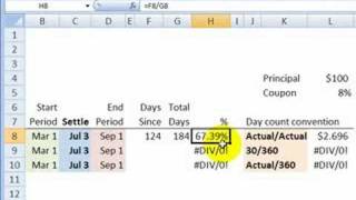 FRM Day count conventions for bonds [upl. by Braca392]