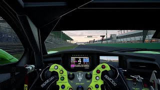 ACC Hungaroring Maserati MC20 GT2 Dry Track Guide Hotlap  Telemetry [upl. by Drauode]