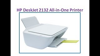 HP DeskJet 2132 AllinOne Printer Unboxing and Review [upl. by Fevre839]