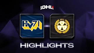 HV71 vs Brynäs IF  Game Highlights [upl. by Windy785]