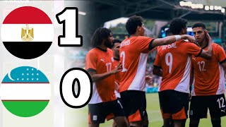 Egypt vs Uzbekistan  1 0  Highlights  مصر 1 0 أوزبكستان  Olympic games [upl. by Schoenfelder260]