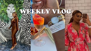 WEEKLY VLOG CAP CLASSIQUE CHAMPAGNE FESTIVAL• BIRTHDAY PLANS• SURPRISE FROM MY EXDINNER WHIM 🙈 [upl. by Nileuqaj]