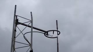 Ajuste antena de anillo para estación de radio Fm hasta 900w [upl. by Niknar652]