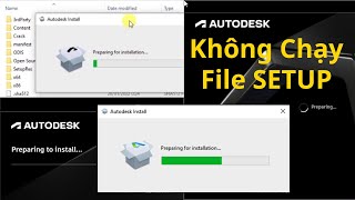 Khắc phục lỗi Preparing for installation Lỗi tự động thoát khi ấn setup cài revit  CÁCH 2 MỚI [upl. by Teria208]