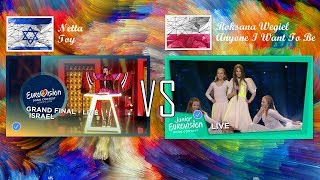 RESULTS  BATTLE JESC VS ESC 2018  1900 VOTES [upl. by Pilif]