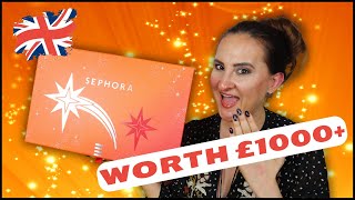 SEPHORA UK ADVENT CALENDAR UNBOXING 2023 [upl. by Moll]