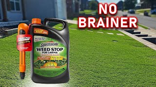 This Is The Best Weed Killer For Lawns  Spectracide Weed Stop For Lawns Plus Crabgrass Killer [upl. by Kidder]