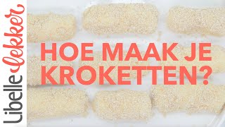 Zo maak je zelf aardappelkroketten [upl. by Sharla]